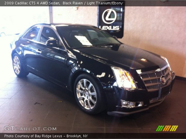 2009 Cadillac CTS 4 AWD Sedan in Black Raven