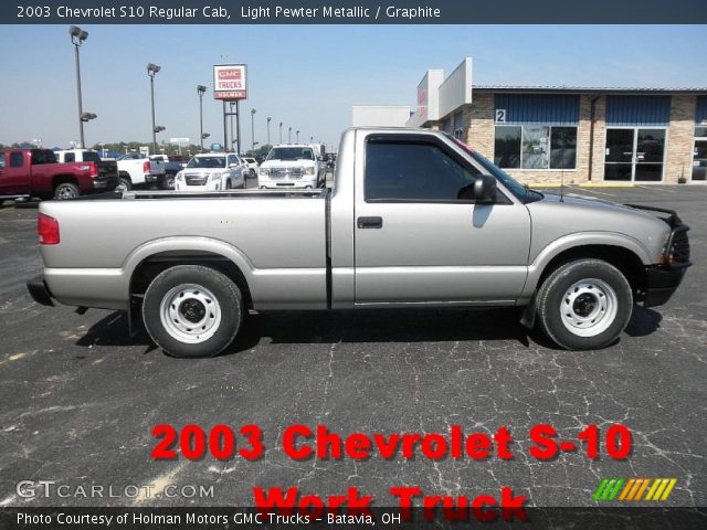 2003 Chevrolet S10 Regular Cab in Light Pewter Metallic