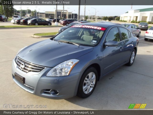 2011 Nissan Altima 2.5 S in Metallic Slate