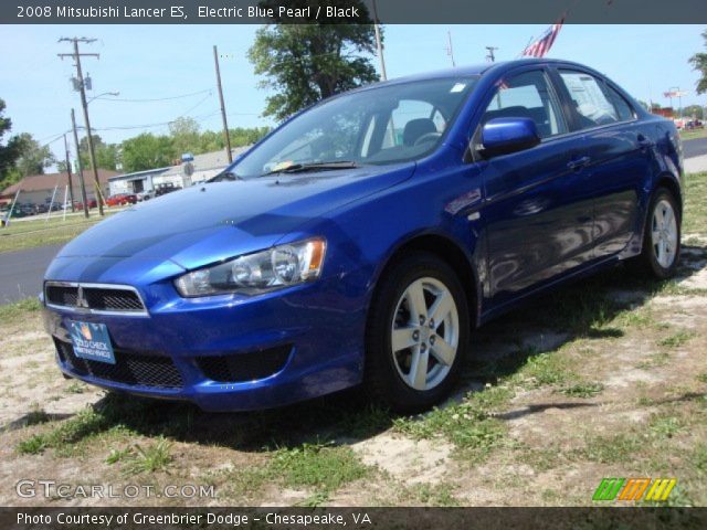 2008 Mitsubishi Lancer ES in Electric Blue Pearl