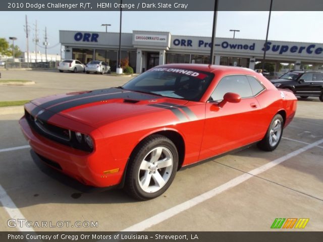 2010 Dodge Challenger R/T in HEMI Orange