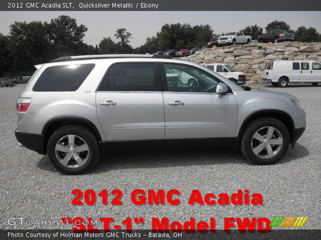 2012 GMC Acadia SLT in Quicksilver Metallic