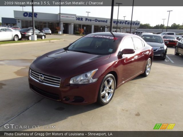 2009 Nissan Maxima 3.5 S in Tuscan Sun Metallic