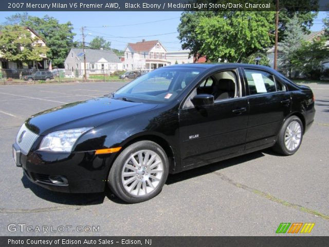 2007 Mercury Milan V6 Premier AWD in Black Ebony