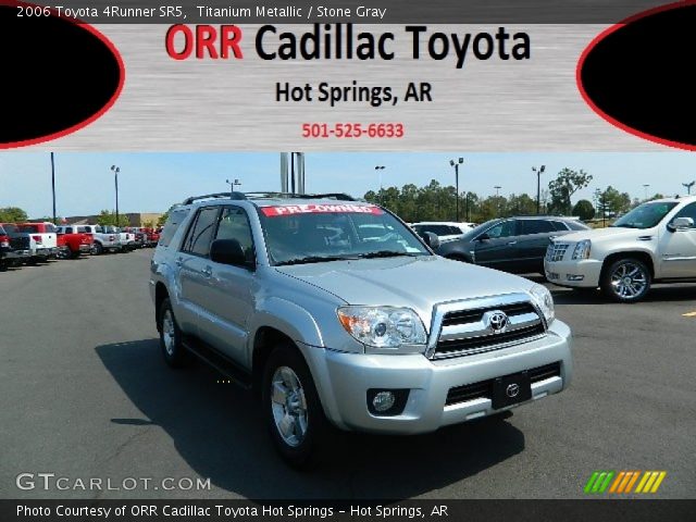 2006 Toyota 4Runner SR5 in Titanium Metallic