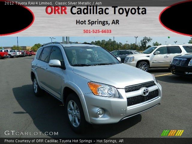 2012 Toyota RAV4 Limited in Classic Silver Metallic