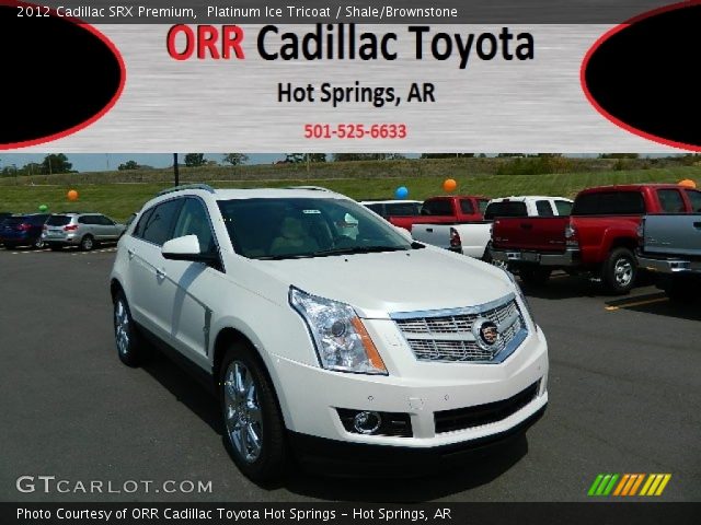 2012 Cadillac SRX Premium in Platinum Ice Tricoat