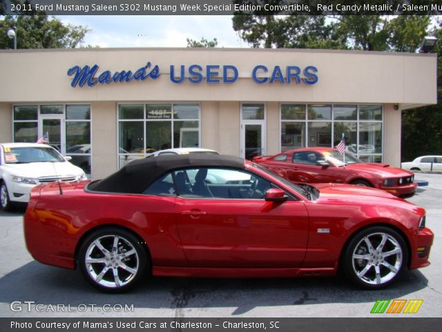 2011 Ford Mustang Saleen S302 Mustang Week Special Edition Convertible in Red Candy Metallic
