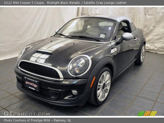 2012 Mini Cooper S Coupe in Midnight Black Metallic