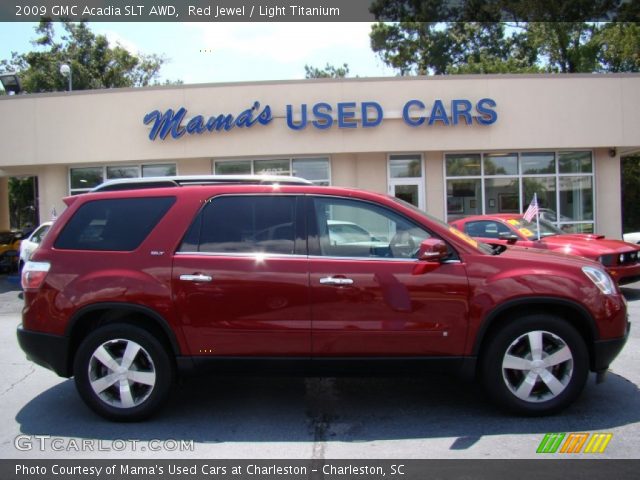 2009 GMC Acadia SLT AWD in Red Jewel