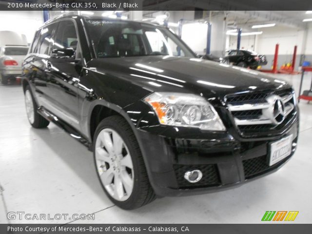 2010 Mercedes-Benz GLK 350 in Black