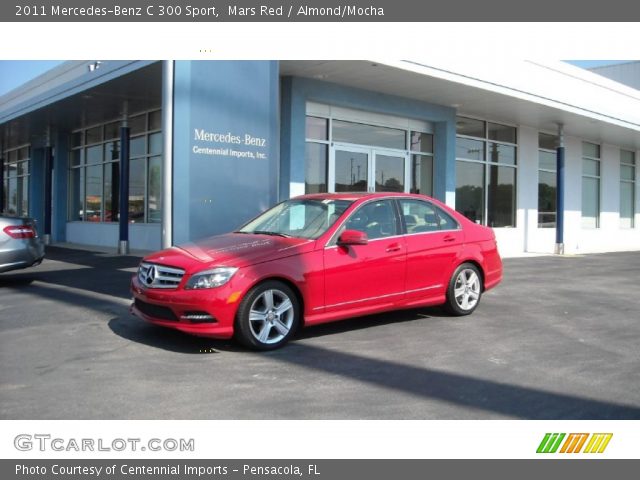 2011 Mercedes-Benz C 300 Sport in Mars Red