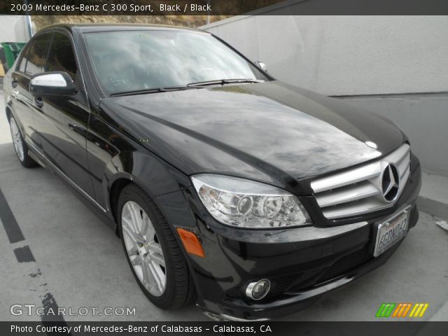 2009 Mercedes-Benz C 300 Sport in Black