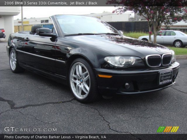 2006 BMW 3 Series 330i Convertible in Jet Black