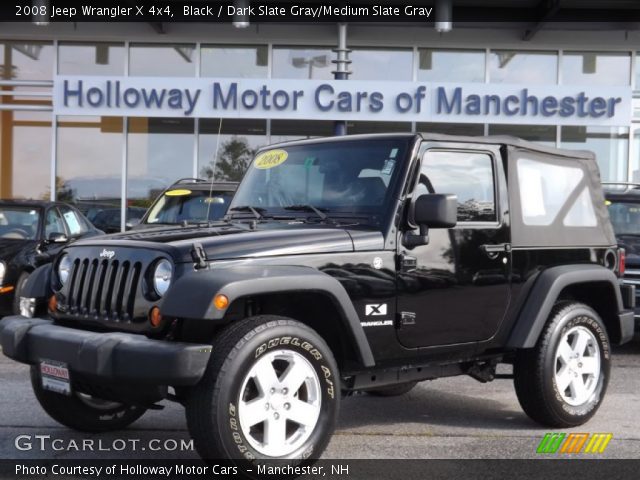 2008 Jeep Wrangler X 4x4 in Black
