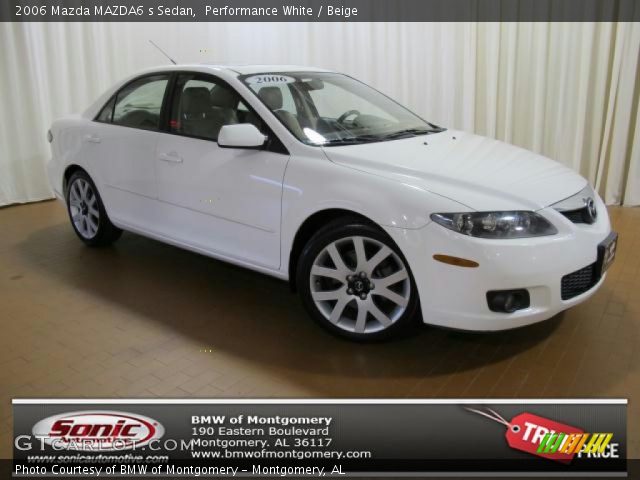 2006 Mazda MAZDA6 s Sedan in Performance White