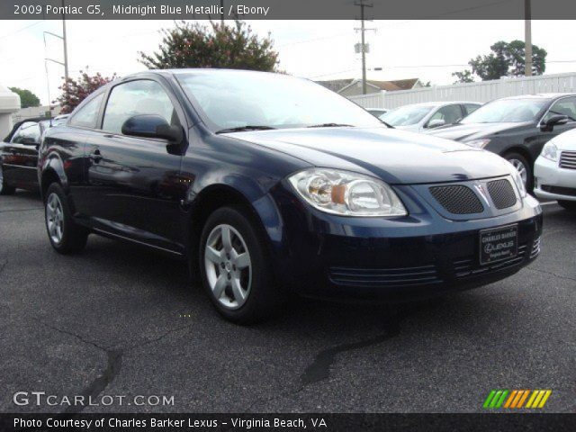2009 Pontiac G5  in Midnight Blue Metallic