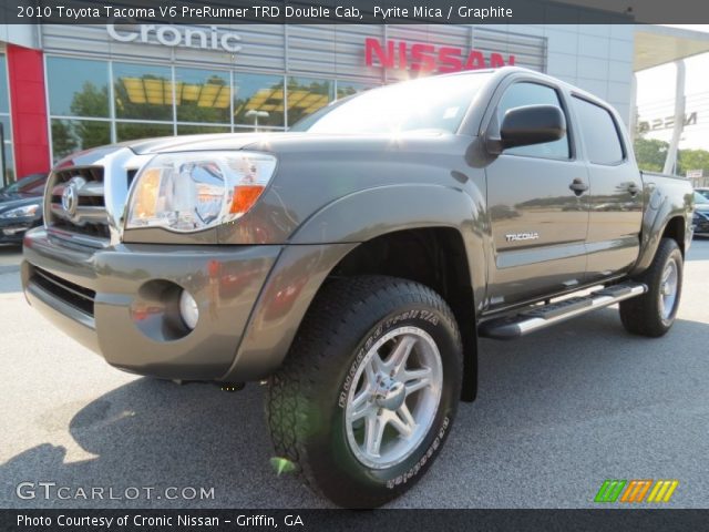 2010 Toyota Tacoma V6 PreRunner TRD Double Cab in Pyrite Mica