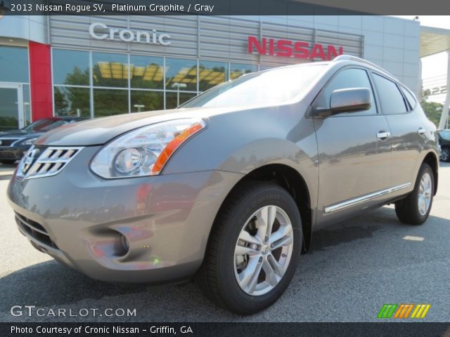 2013 Nissan Rogue SV in Platinum Graphite