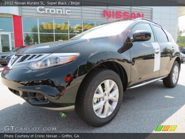 2012 Nissan Murano SL in Super Black
