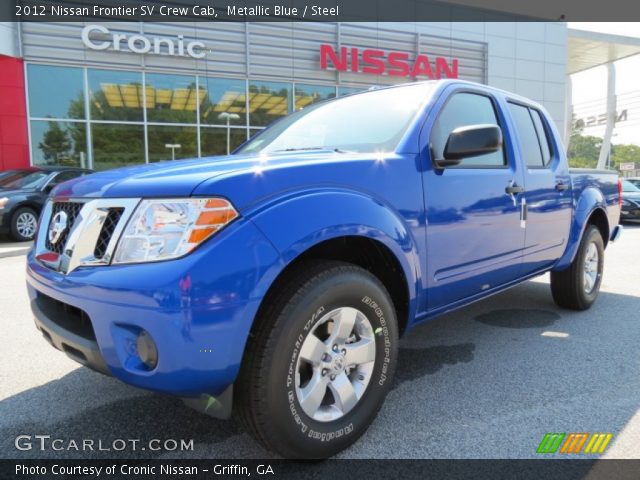 2012 Nissan Frontier SV Crew Cab in Metallic Blue