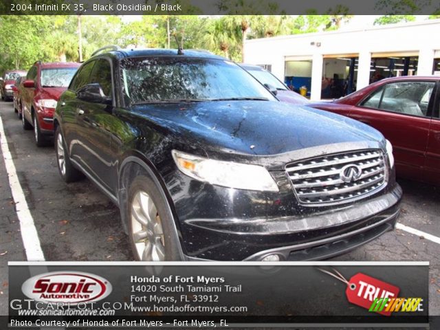 2004 Infiniti FX 35 in Black Obsidian