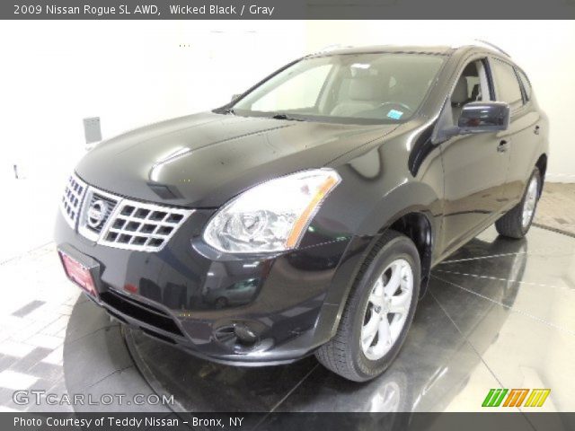 2009 Nissan Rogue SL AWD in Wicked Black