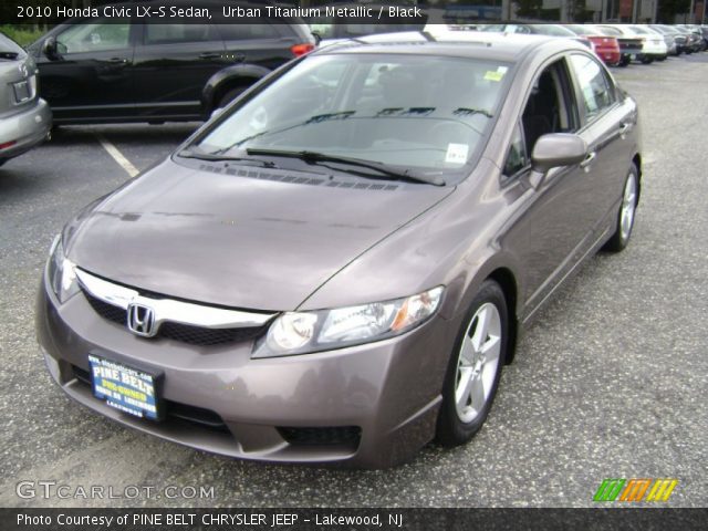 2010 Honda Civic LX-S Sedan in Urban Titanium Metallic