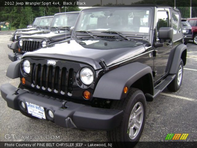 2012 Jeep Wrangler Sport 4x4 in Black