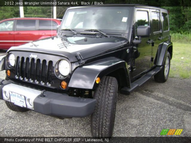 2012 Jeep Wrangler Unlimited Sahara 4x4 in Black