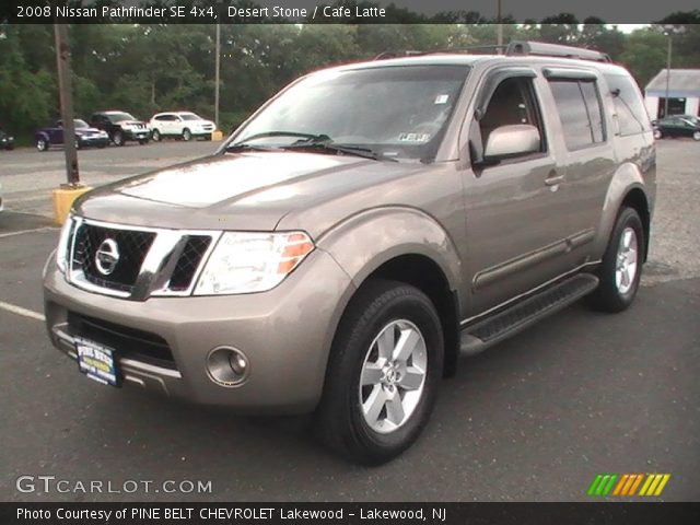 2008 Nissan Pathfinder SE 4x4 in Desert Stone
