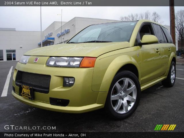 2004 Saturn VUE Red Line AWD in Electric Lime