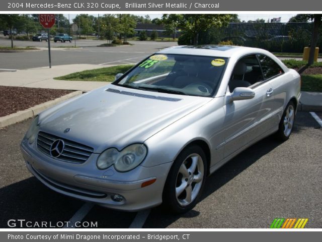 2004 Mercedes-Benz CLK 320 Coupe in Brilliant Silver Metallic