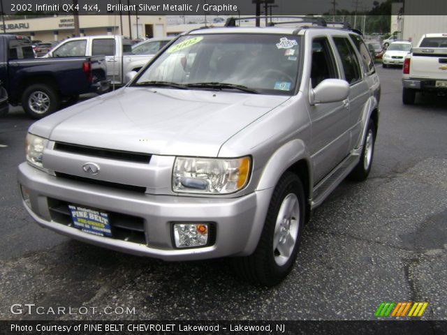 2002 Infiniti QX4 4x4 in Brilliant Silver Metallic