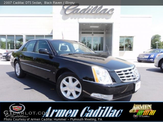 2007 Cadillac DTS Sedan in Black Raven