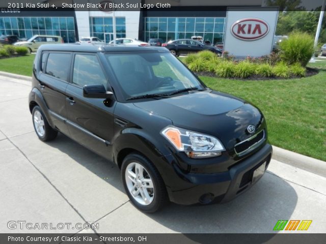 2011 Kia Soul + in Shadow Black