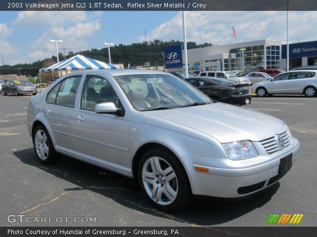 2003 Volkswagen Jetta GLS 1.8T Sedan in Reflex Silver Metallic