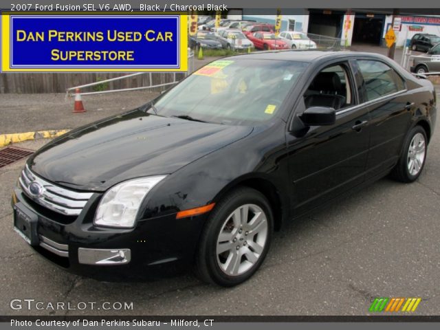 2007 Ford Fusion SEL V6 AWD in Black