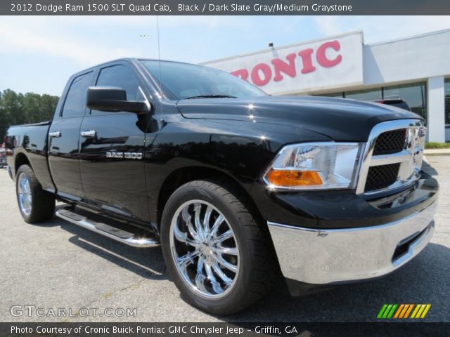 2012 Dodge Ram 1500 SLT Quad Cab in Black