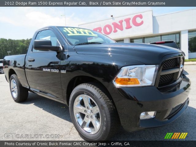 2012 Dodge Ram 1500 Express Regular Cab in Black