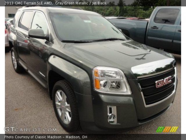 2013 GMC Terrain SLE AWD in Gray Green Metallic