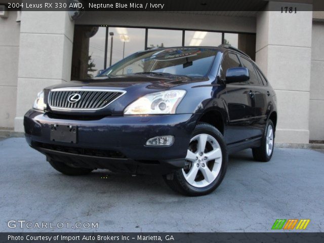 2004 Lexus RX 330 AWD in Neptune Blue Mica