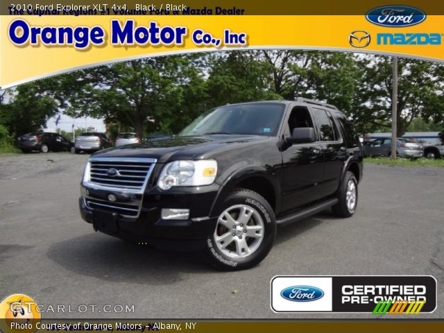 2010 Ford Explorer XLT 4x4 in Black