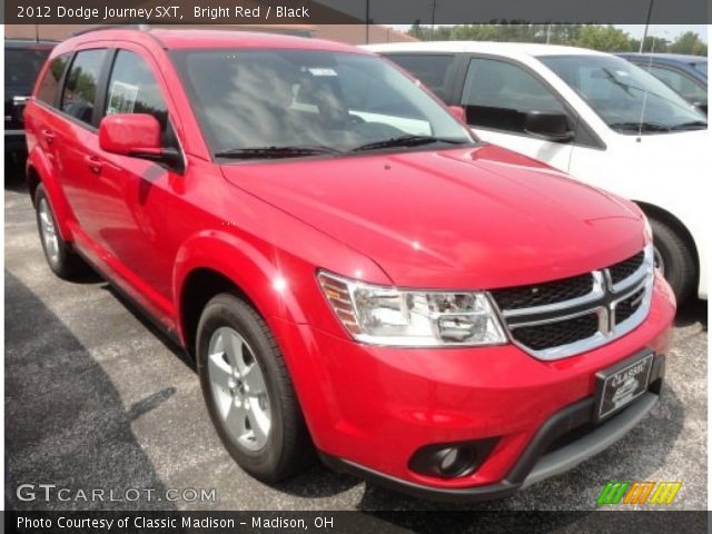 2012 Dodge Journey SXT in Bright Red