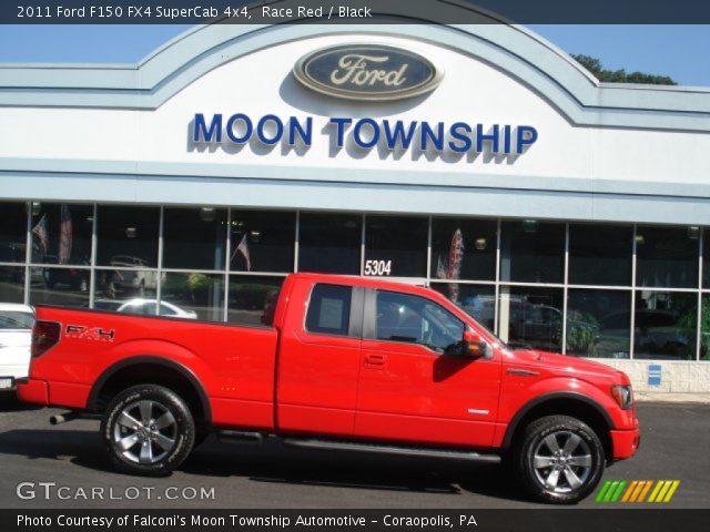 2011 Ford F150 FX4 SuperCab 4x4 in Race Red