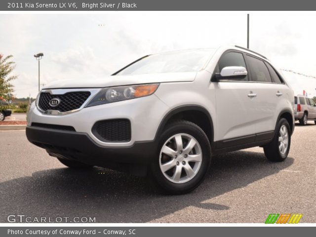 2011 Kia Sorento LX V6 in Bright Silver