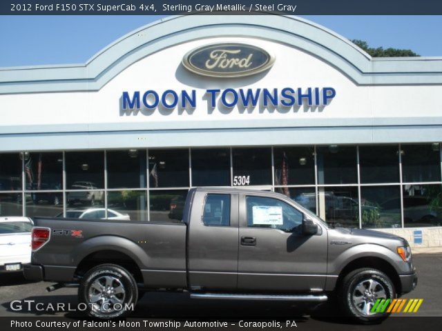 2012 Ford F150 STX SuperCab 4x4 in Sterling Gray Metallic