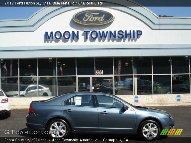 2012 Ford Fusion SE in Steel Blue Metallic