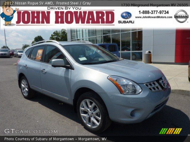 2012 Nissan Rogue SV AWD in Frosted Steel