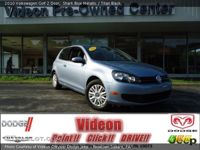 2010 Volkswagen Golf 2 Door in Shark Blue Metallic